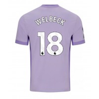 Brighton Danny Welbeck #18 Vonkajší futbalový dres 2025-26 Krátky Rukáv